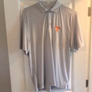 Cutter Buck TENNESSEE VOLS Gray Drifit Polo